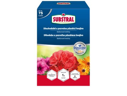 Hnojivo s Osmocotem pro balkónové květiny 750 g
