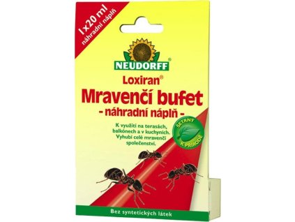 vyr 1690 000277 Neudorff Loxiran Mravenci bufet nahradni napln 20ml