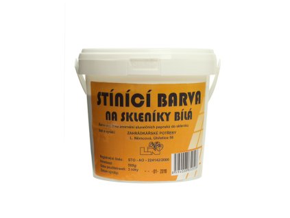 011054 stinici barva na skleniky bila500 g c8bbccfa11aa2579bec9cc205aa28123