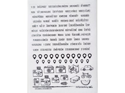 Samolepky - Cestování č.8