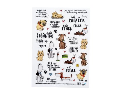 Samolepky - Pejsek