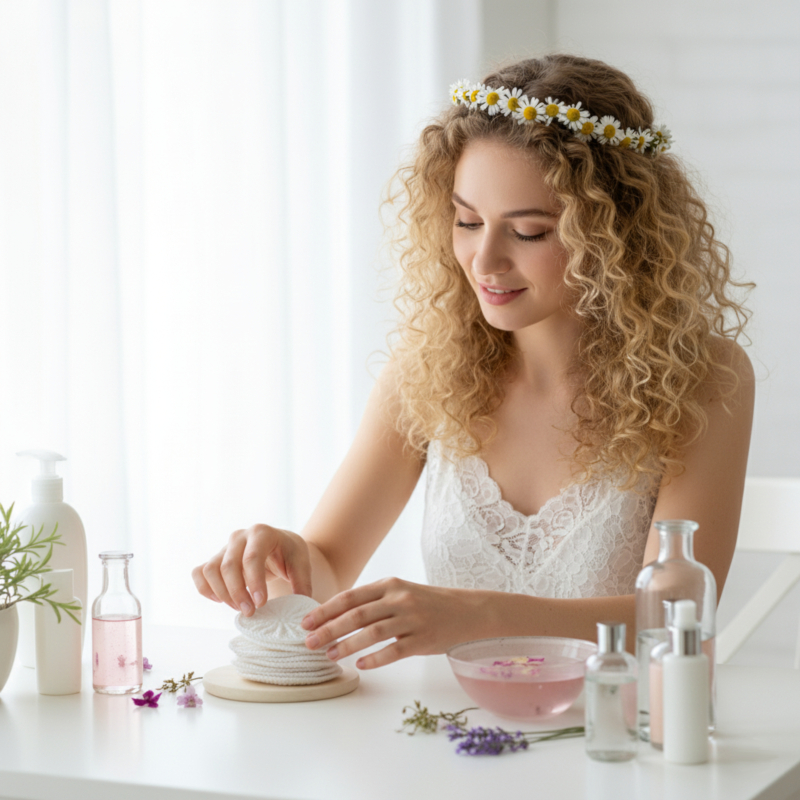 odlicovaci tampon cistici plet kosmeticky zero waste eco friendly