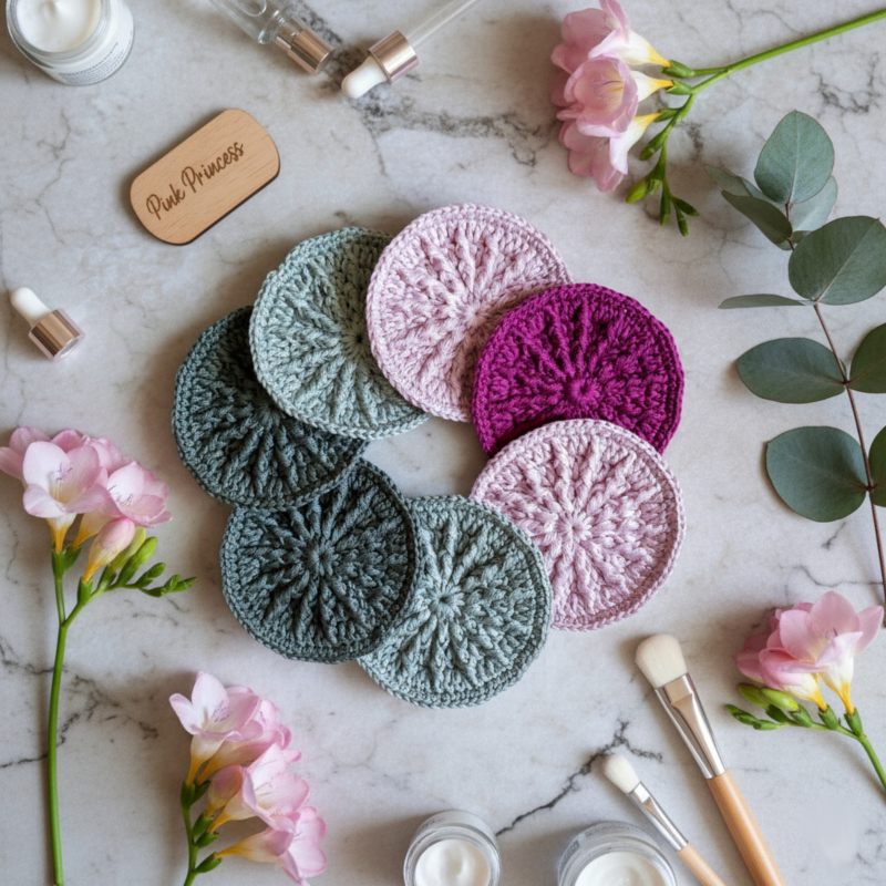 odlicovaci tampony ruzove cisteni pleti zero waste eco friendly