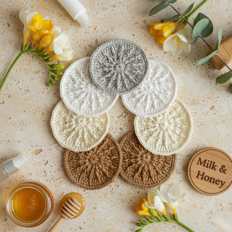 odlicovaci tampony ruzove cisteni pleti zero waste eco friendly