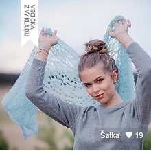 satek sala krajka prirodni hedvabi alpaka