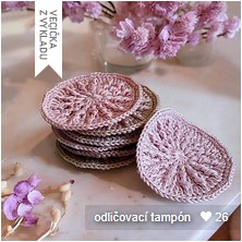 odlicovaci tampon cistici plet kosmeticky zero waste eco friendly