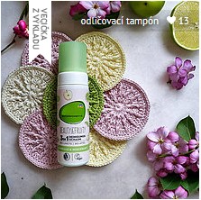 odlicovaci tampon cistici plet kosmeticky zero waste eco friendly