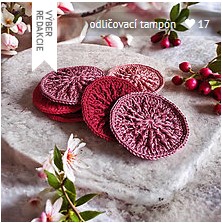 odlicovaci tampon cistici plet kosmeticky zero waste eco friendly