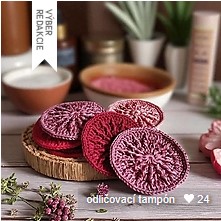 odlicovaci tampon cistici plet kosmeticky zero waste eco friendly
