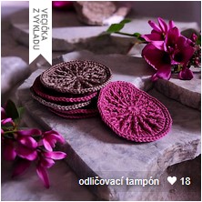odlicovaci tampon cistici plet kosmeticky zero waste eco friendly