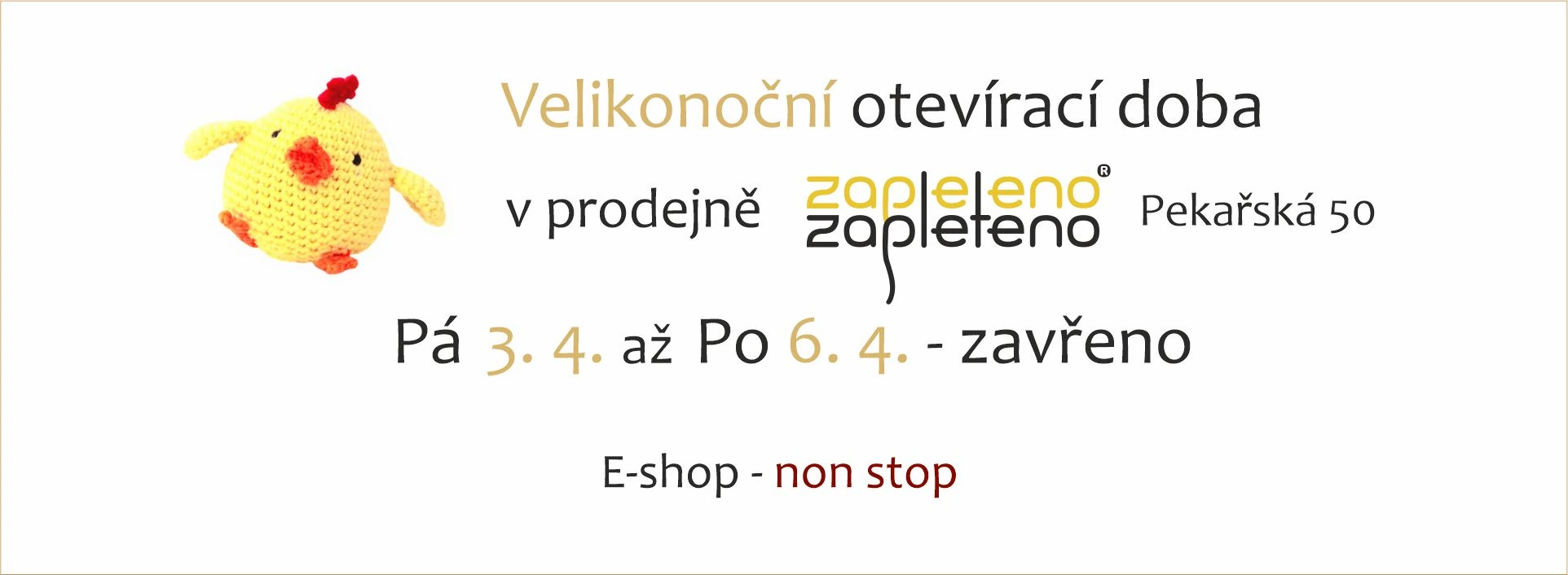 Otevírací doba Velikonoce 2026