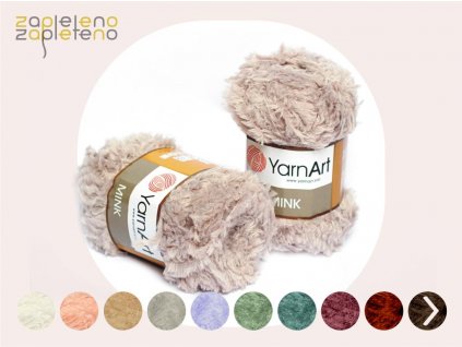 Mink YarnArt Zapleteno tit
