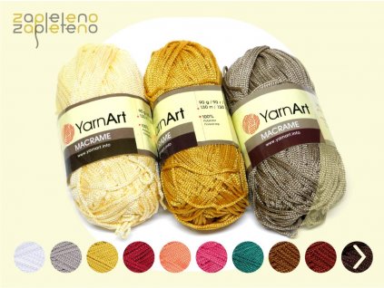 Macrame YarnArt Zapleteno