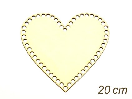 Dno sdce 20 cm