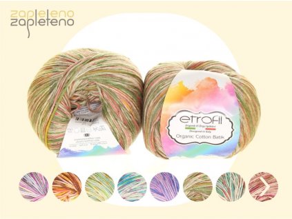 Organic Cotton Batik etrofil Zapleteno