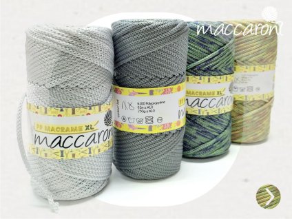 PP Macrame XL Maccaroni Zapleteno