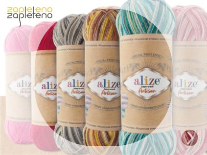 Superwash Artisan Alize Zapleteno new