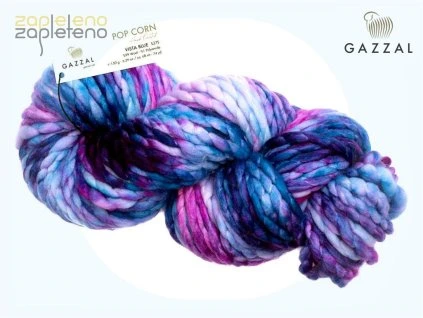 Popcorn Gazzal Zapleteno modra