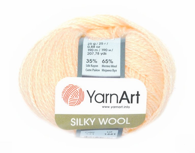 YarnArt Silky Wool Silky Wool: 341 - pudrová