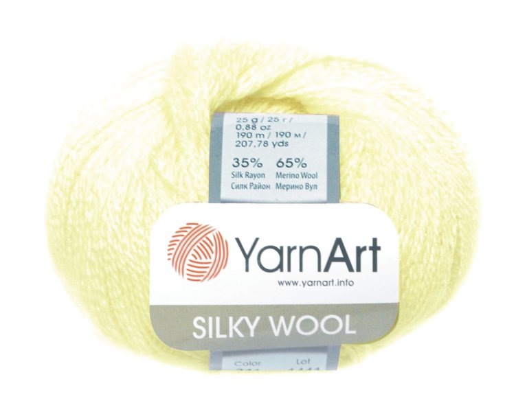 YarnArt Silky Wool Silky Wool: 330 - smetanová