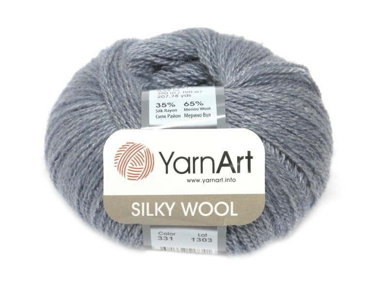 YarnArt Silky Wool Silky Wool: 331 - džínová