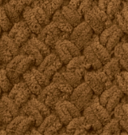 Pletací příze Alize Puffy 100 g Varianta: 34 (321) hnědá ořechová, Balení: 1 ks