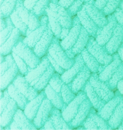 Pletací příze Alize Puffy 100 g Varianta: 4 (19) mint, Balení: 1 ks