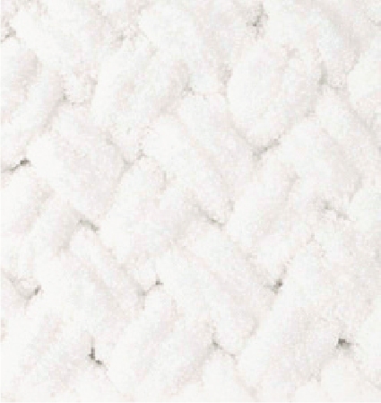 Pletací příze Alize Puffy 100 g Varianta: 8 (55) bílá, Balení: 1 ks