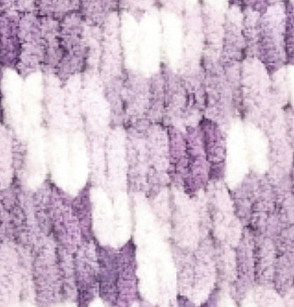 Pletací příze Alize Puffy color 100 g Varianta: 16 (5923) fialová lila, Balení: 1 ks