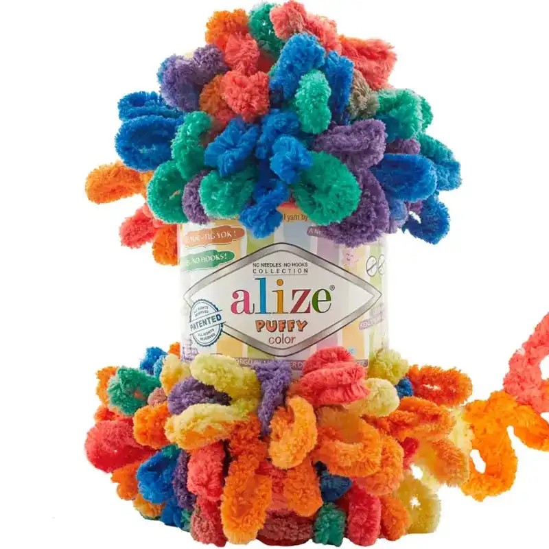 Alize Puffy Color Puffy Color: 6511 vícebarevná - dětské pastelky
