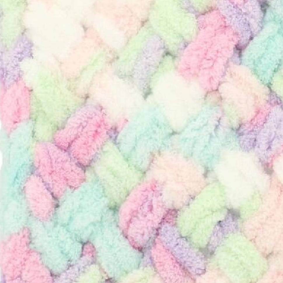 Pletací příze Alize Puffy color 100 g Varianta: 24 (6526) růžová sv., Balení: 1 ks