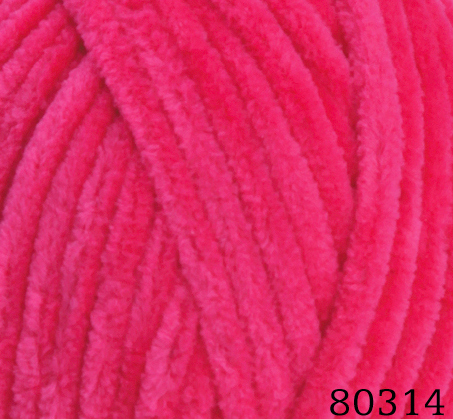 Pletací žinylková příze Dolphin Baby 100 g Varianta: 20 (80314) pink, Balení: 1 ks