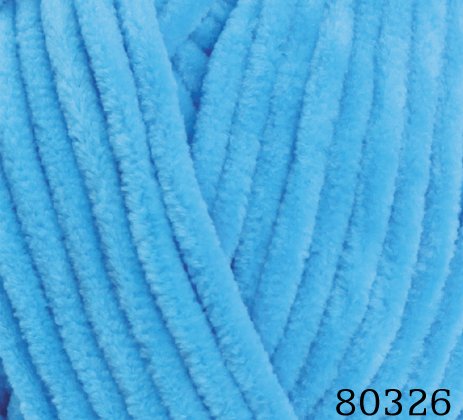 Pletací žinylková příze Dolphin Baby 100 g Varianta: 41 (80326) modrá azuro, Balení: 1 ks