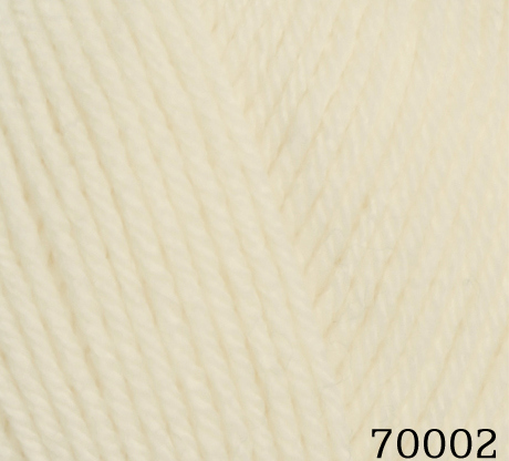 Pletací příze Everyday 100 g Varianta: 1 (70002) krémová světlá, Balení: 1 ks