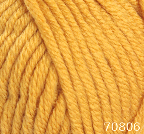Příze pletací Everyday BIG 100 g Varianta: 4 (70806) hořčicová, Balení: 1 ks