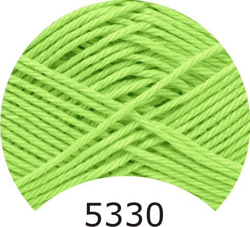 Madame Tricote Paris Camilla 5330 - světle zelená