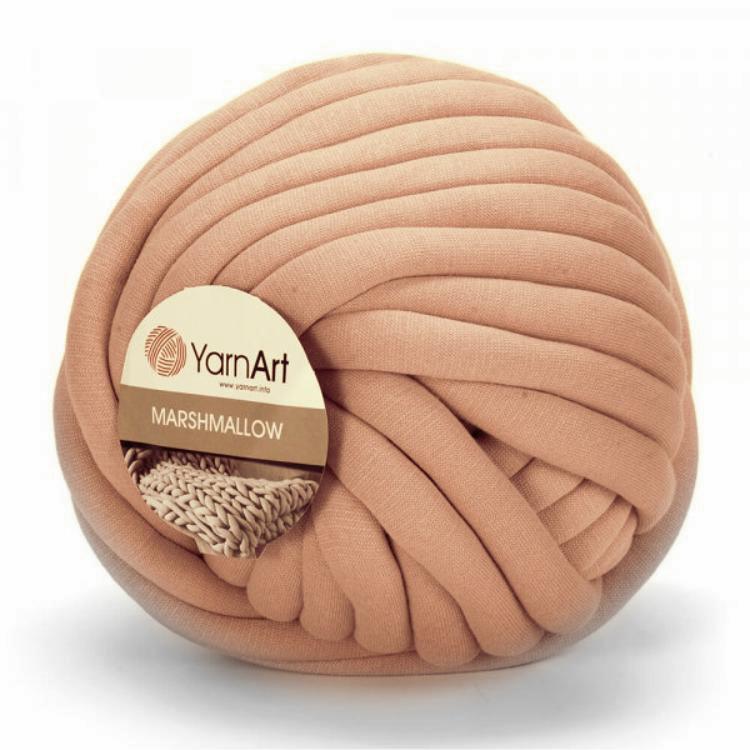 YarnArt Marshmallow Marshmallow: 906 starorůžová