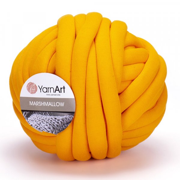 YarnArt Marshmallow Marshmallow: 916 žloutková žlutá DOPRODEJ
