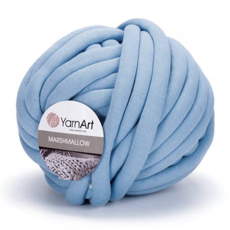 YarnArt Marshmallow Marshmallow: 909 světle modrá