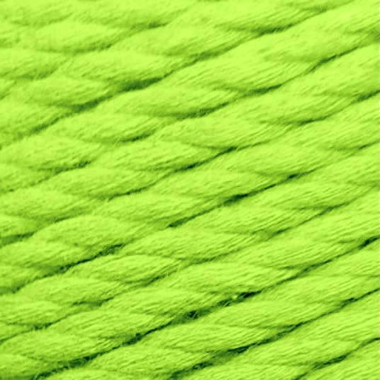 YarnArt Macrame Rope 3 mm (YarnArt) Macrame Rope 3mm: 755 světle zelená - jablko