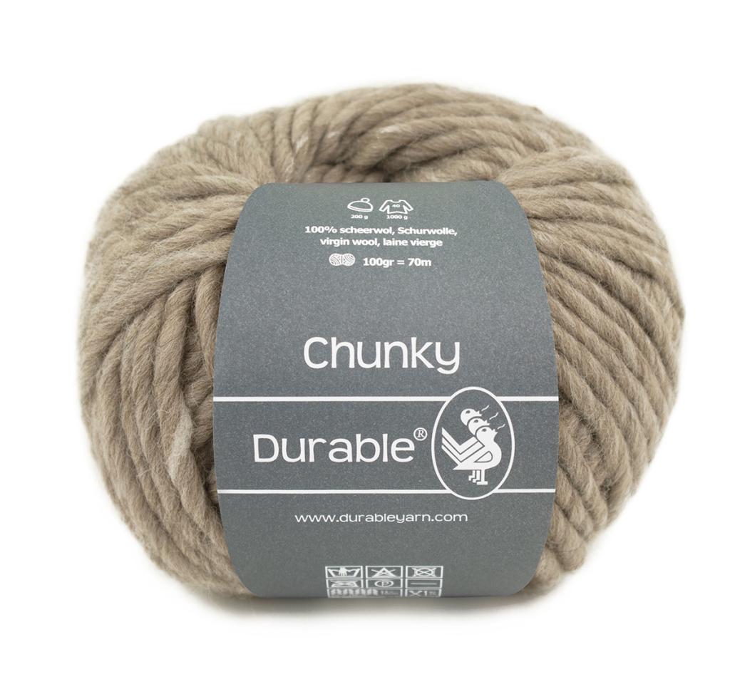 Durable Chunky Chunky: 340 Taupe