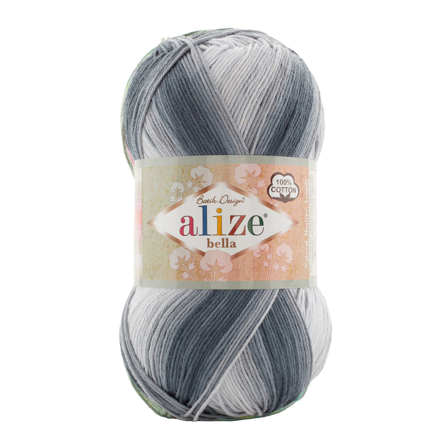 Alize Bella Batik 100g Bella Batik 100: 2905