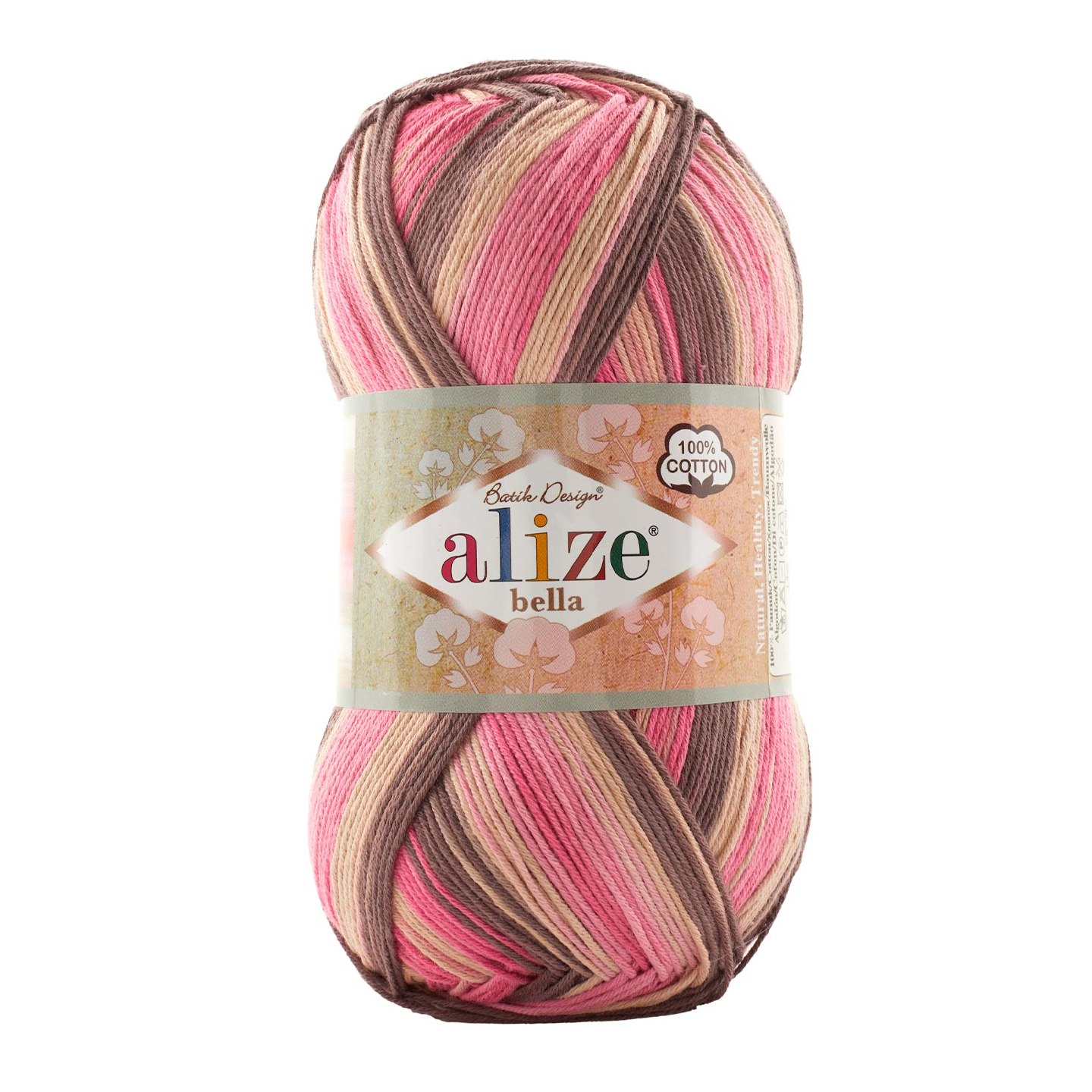 Alize Bella Batik 100g Bella Batik 100: 7829