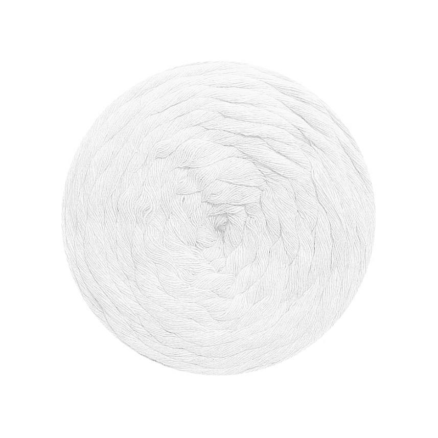 YarnArt Twisted Macrame 3mm Twisted Macrame 3mm: 751 bílá