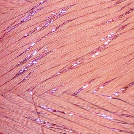 YarnArt Twisted Macrame 3mm LUREX Twisted Macrame Lurex 3mm: 792 starorůžová se třpytem