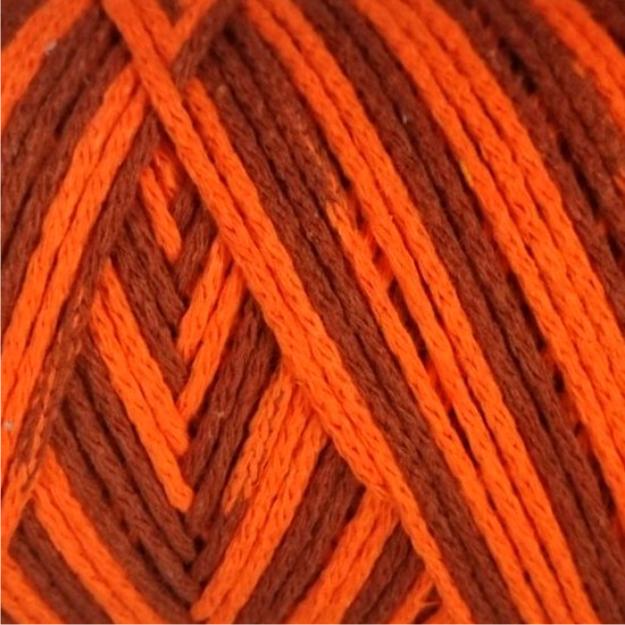YarnArt Macrame Cotton Jazzy Macrame Cotton Jazzy: 1219 cihlová, jasná oranžová