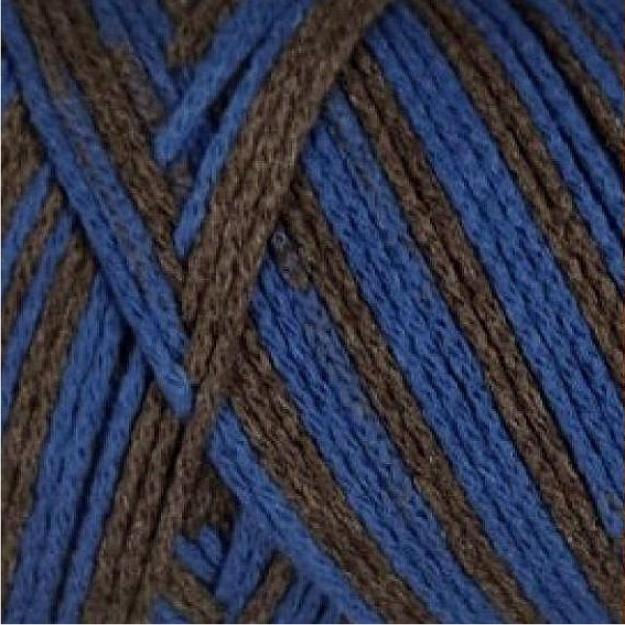 YarnArt Macrame Cotton Jazzy Macrame Cotton Jazzy: 1208 královská modrá, tmavě šedá