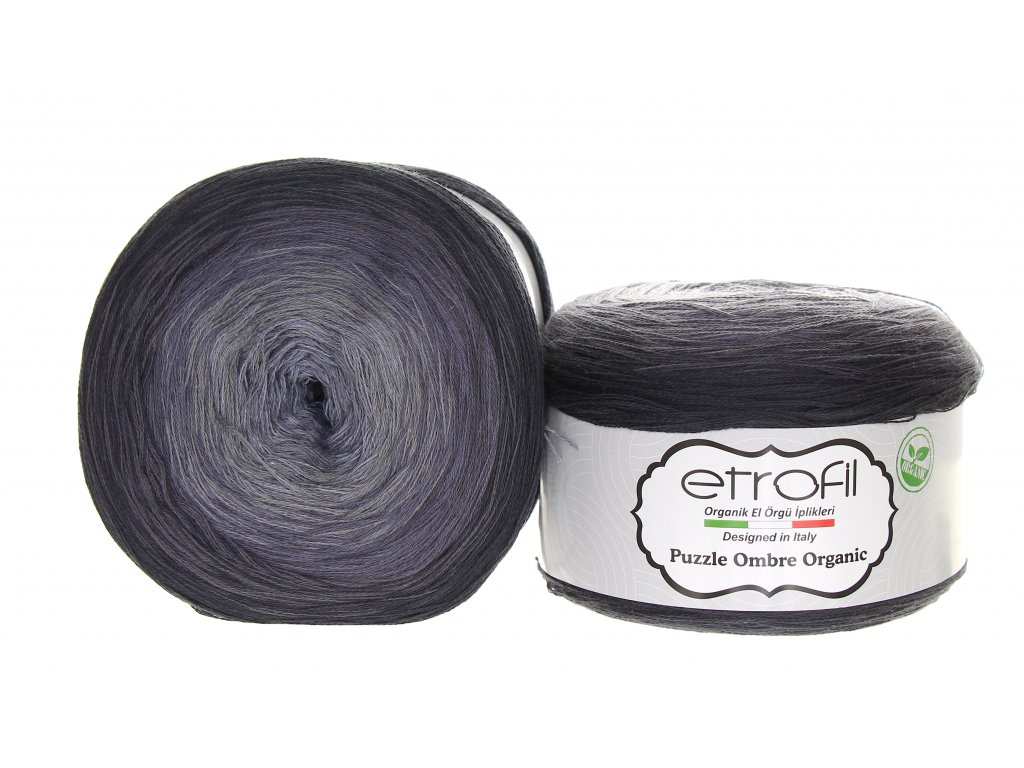 etrofil Puzzle Ombre Organic Puzzle Ombre Organic: SB19677 tmavě šedá