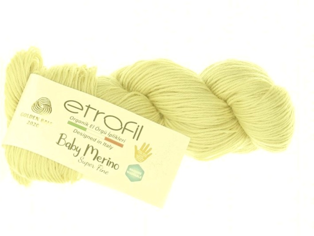 etrofil Baby Merino Super Fine (Etrofil) Baby Merino Super Fine: 010 slámová
