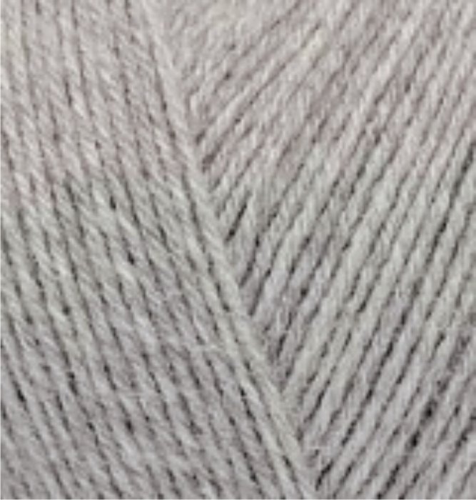 Alize Příze Superwash Comfort - 21 šedá melange